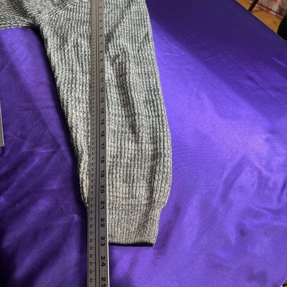 ๐ Barisal Men Knitted Sweater with Zipper Heather Gray - Picture 9 of 14